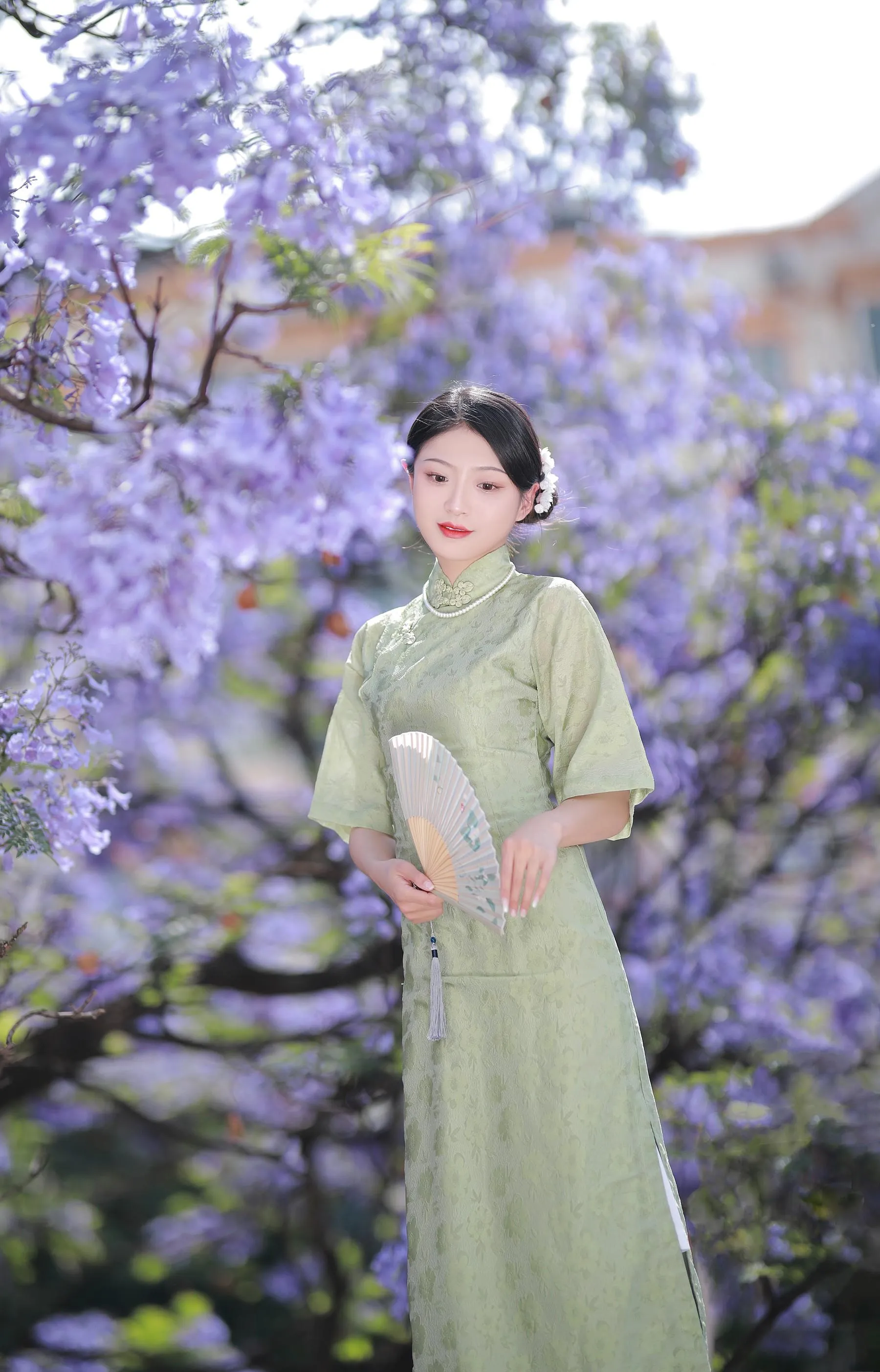 [艺图语] 2022.06.20 蓝花楹 nya酱的铃铛铛 [24P]插图6